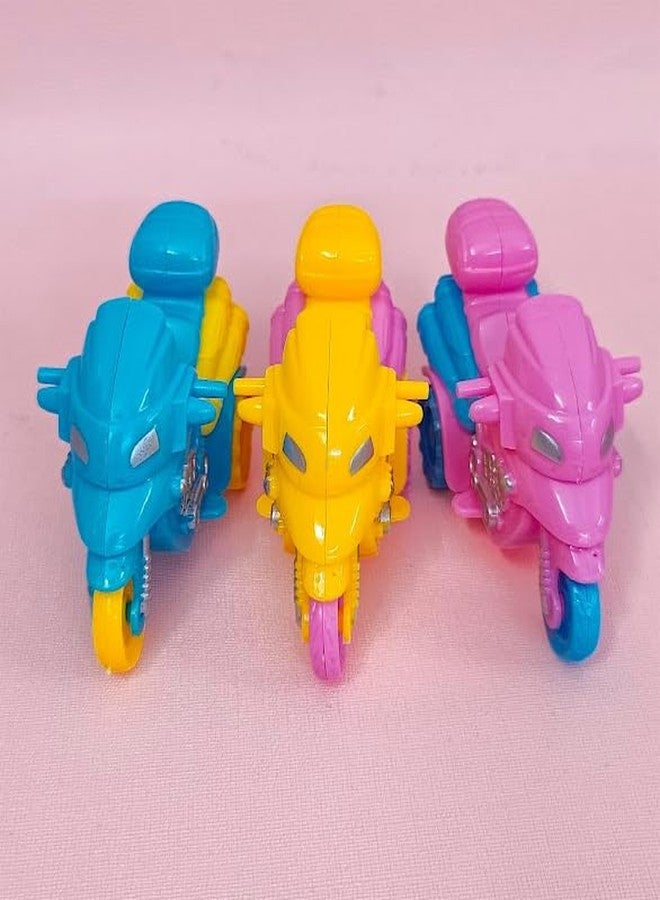 AMANVANI Pencil Sharpener for Students (4 pcs) Girls & Boys, Bike Shape Pencil Sharpener for School Kids | Bike Style Pencil Sharpener, Diwali, Birthday Return Gifts Stationery Sharpener for Boys - Image 3